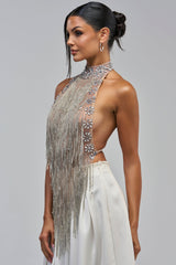 DANCING QUEEN RHINESTONE BLOUSE