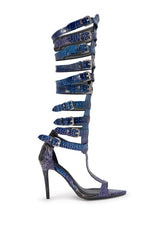 AZALEA WANG CHERLLI MULTI GLADIATOR CROC SANDAL