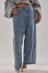 COVERED UP RELAXED DENIM PANT