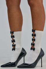DOLL DETAIL BOW SOCKS