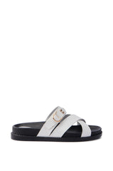 AKIRA NESSAROSE WHITE SANDAL