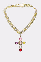 DOLCE VITA CROSS STATEMENT CHAIN