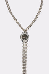 CLOCK IT NECKLACE