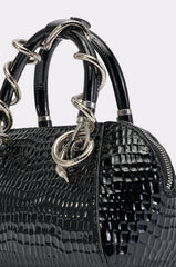 COME AND GET IT PURSE IN BLACK