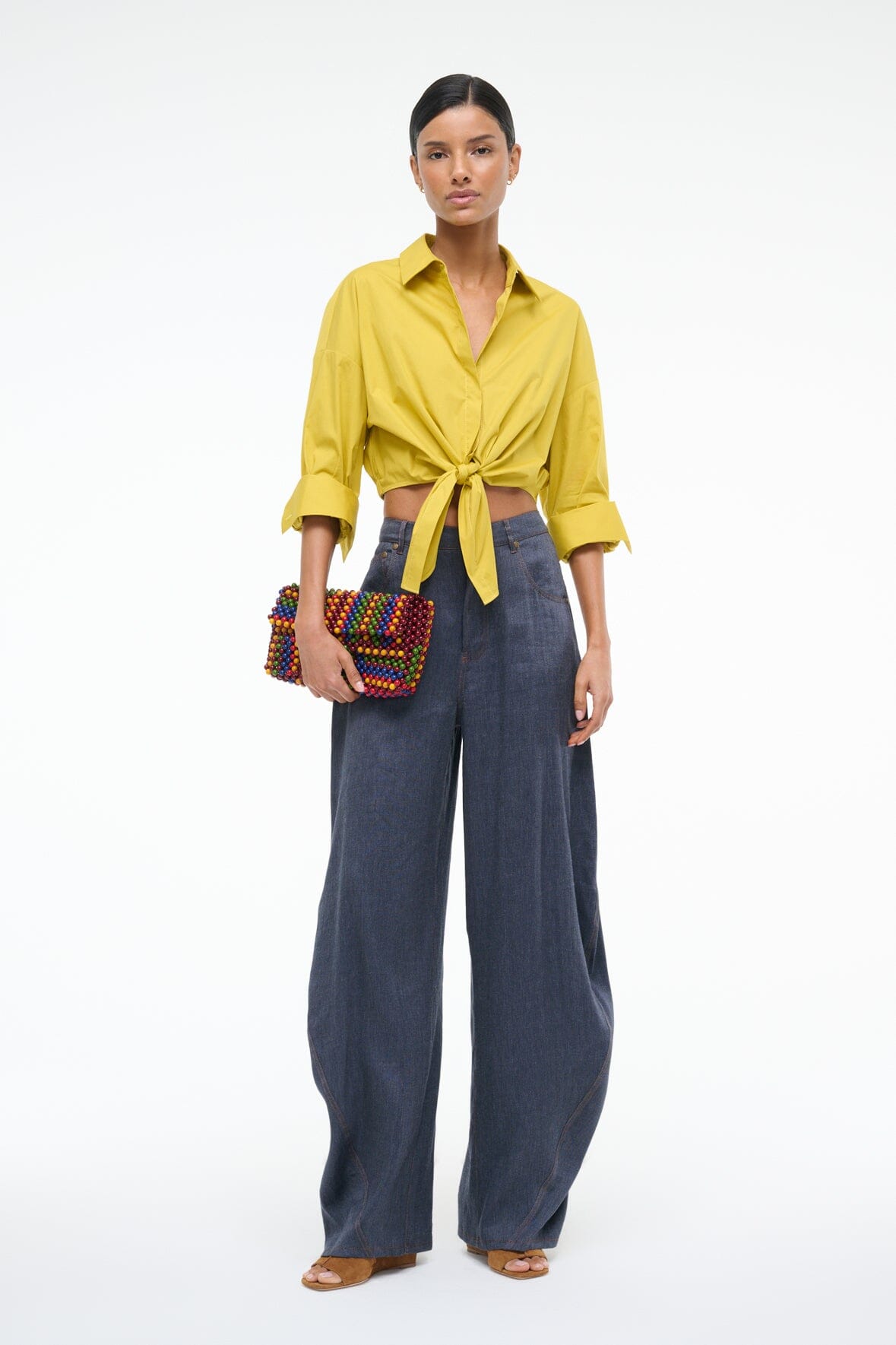 LISA TOP | CHARTREUSE