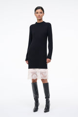 WILLOW SWEATER DRESS | BLACK