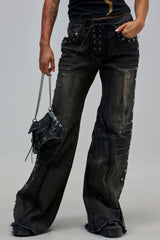 CRAZY FOR YOU METALLIC DENIM