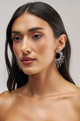 CRYSTAL BURST EARRINGS