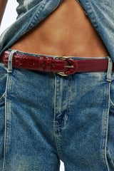 CROCODILE QUEEN BELT