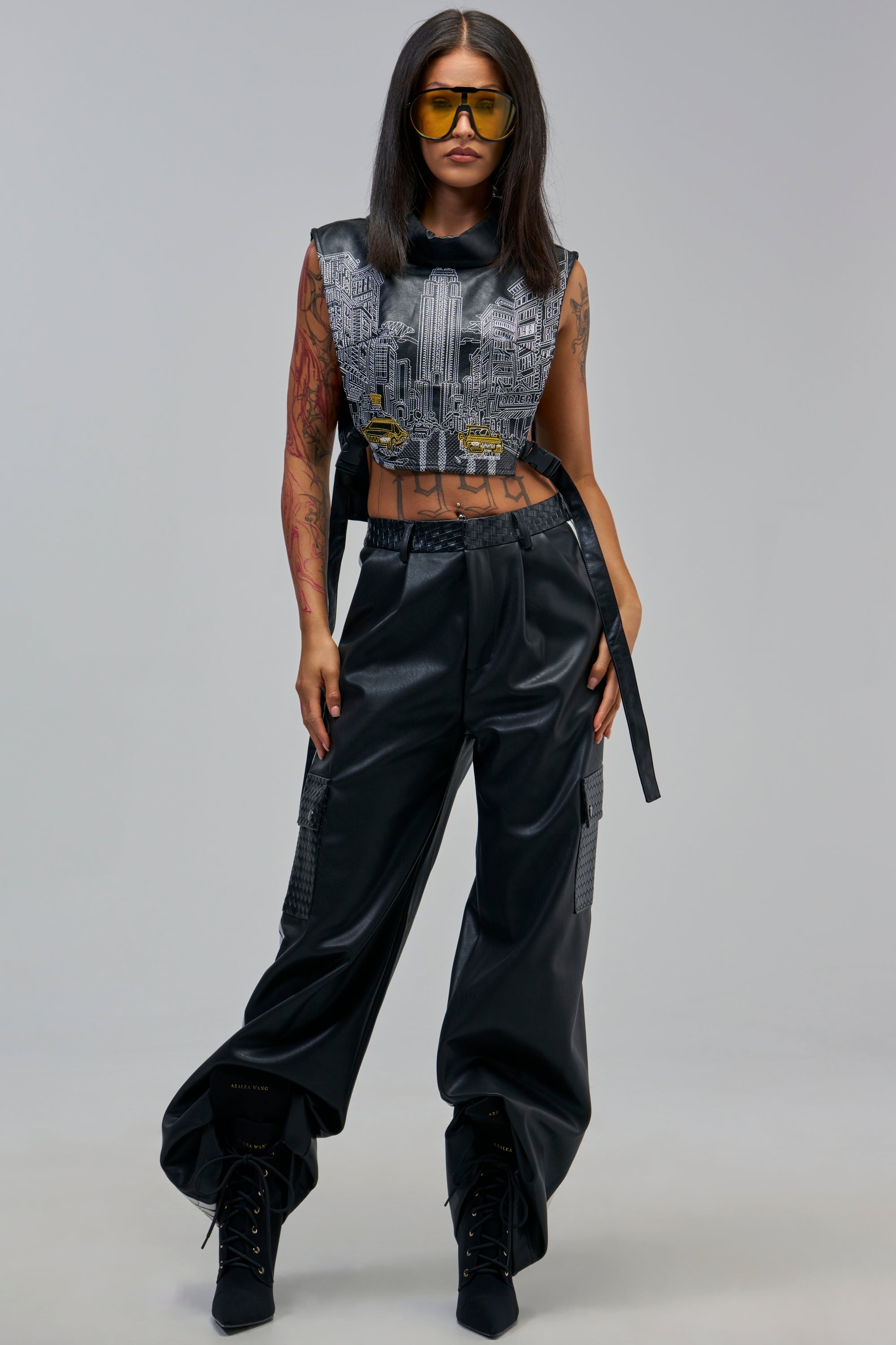 CITY STREETS PU TOP