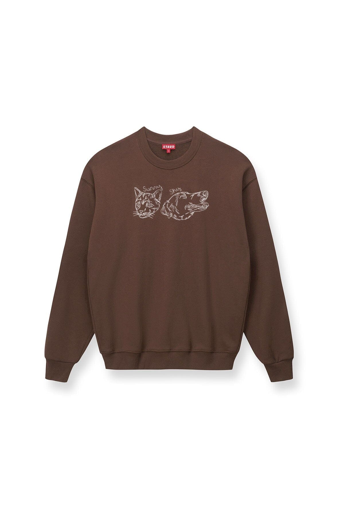 OVERSIZED SWEATSHIRT | BROWN