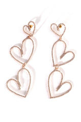 ALL MY LOVIN RHINESTONE DANGLE EARRINGS