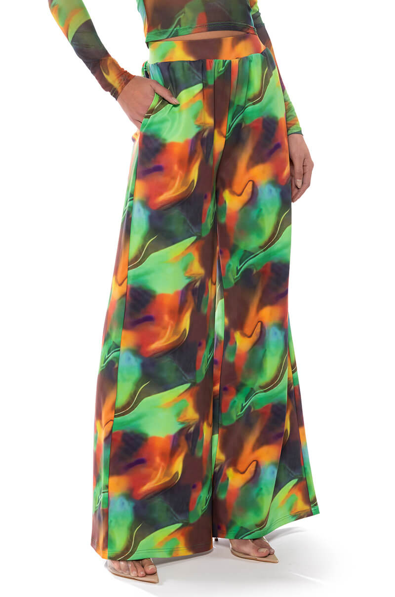 ALL NATURAL WIDE LEG PANT