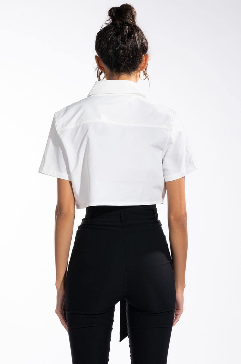 ALL THE ATTITUDE POPLIN SHIRT