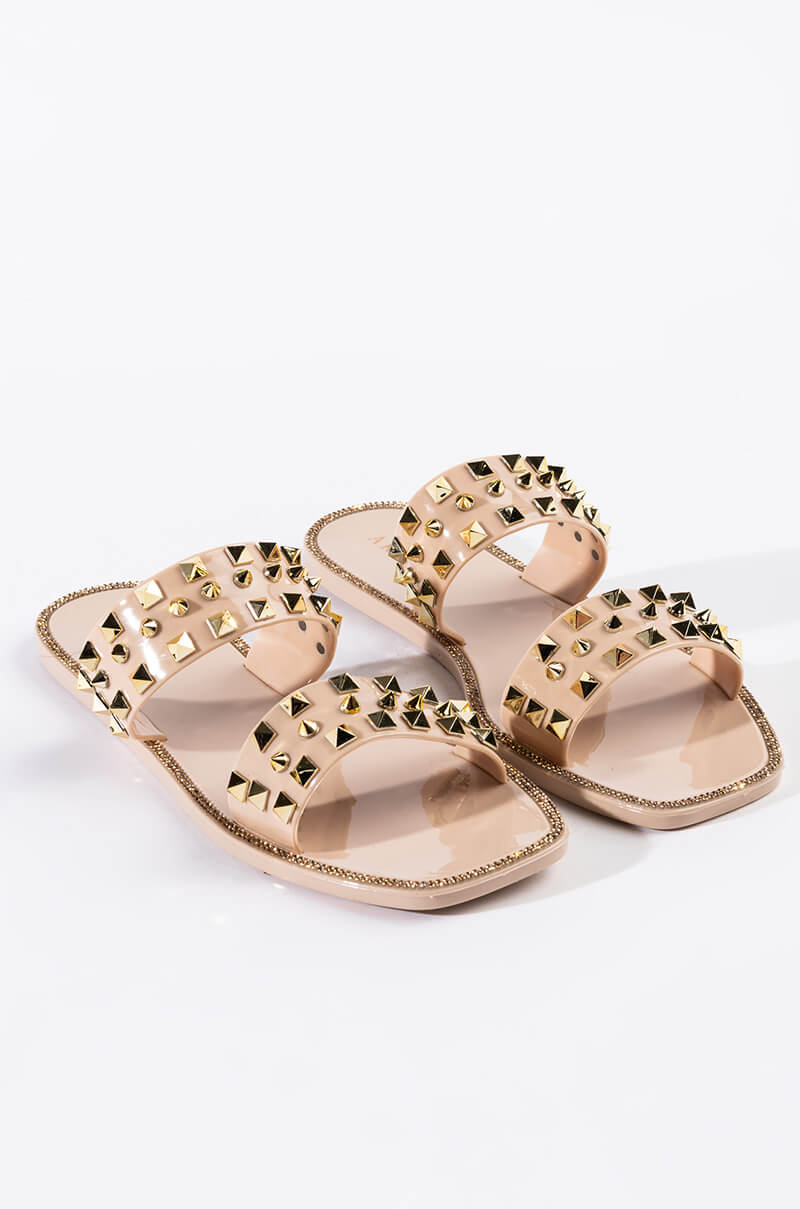 ALL DAY LONG FLAT SANDAL IN NUDE
