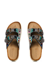 AZALEA WANG KAYLUM MULTI BEADED SANDAL