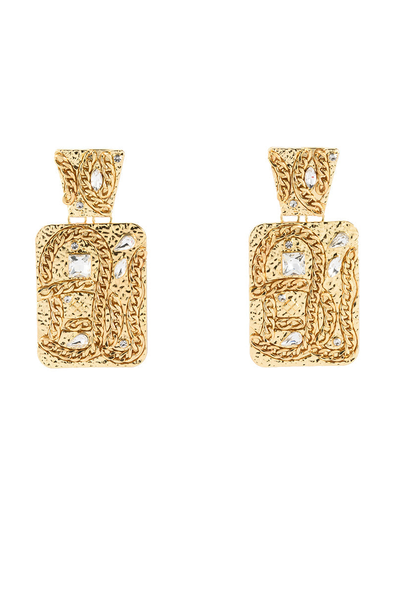 CHAINED UP EARRING