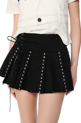 CORALINE PLEATED MINI SKIRT