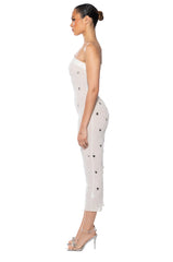 CHRISSY MESH SEQUIN DRESS