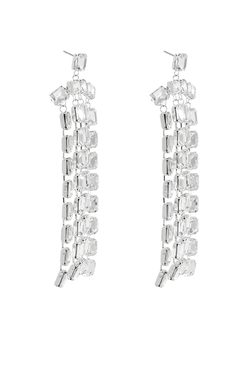 CRYSTAL WATERFALL EARRING