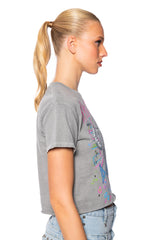 DEF LEPPARD HYSTERIA CROPPED TSHIRT